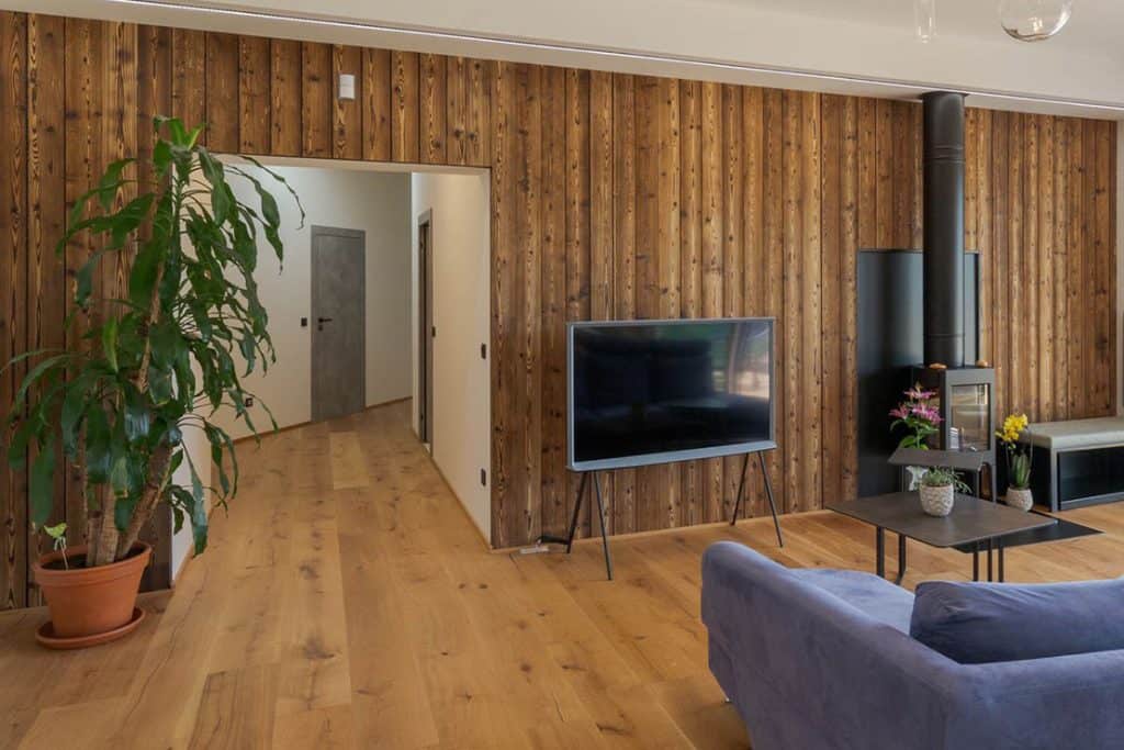 Diseños de paredes de madera para tu hogar